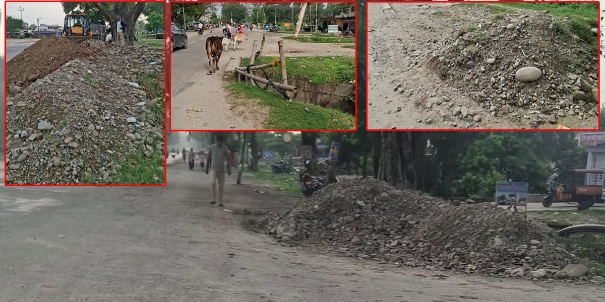 अत्तरिया–गड्डाचौकी सडक स्तरोन्नतिमा चरम ढिलासुस्ती र लापरबाही