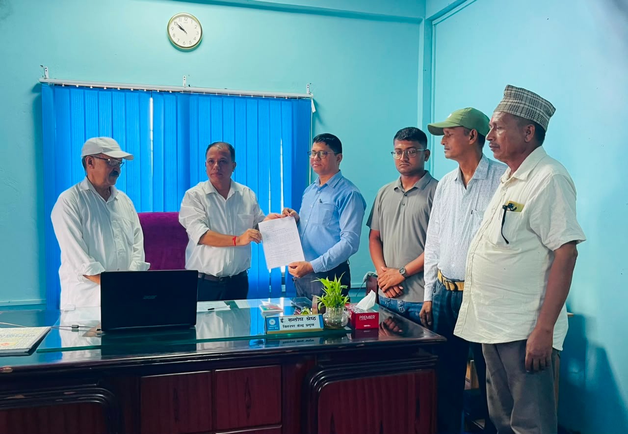 मझगाउँ विमानस्थल सञ्चालनको अन्तिम तयारीमा विद्युत लाइन बाधक, प्राधिकरणलाई ज्ञापनपत्र